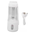 thumbnail image 3 of Blender Cup  , Electric Juicer Cup 300ML  For Office For Home For Travel White,Dark Green, 3 of 8