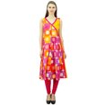 thumbnail image 2 of Phagun Robe Tunique en Coton Style Bandoulière Kurti Kurta pour Femmes, 2 of 8