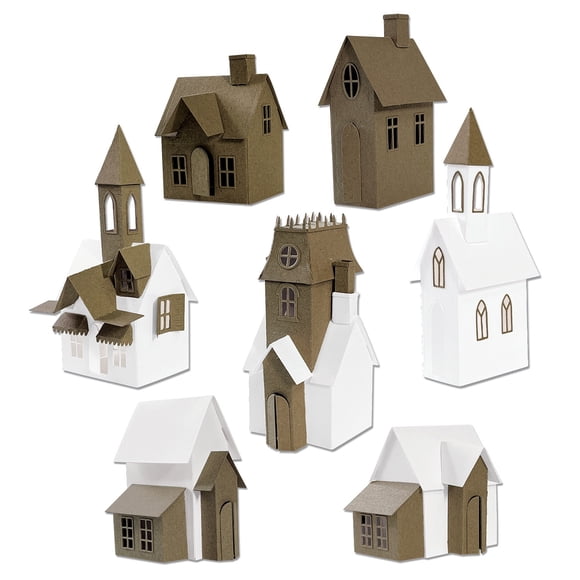 SIZZIX 665564 VILLAGE CO-THINLITS DIES