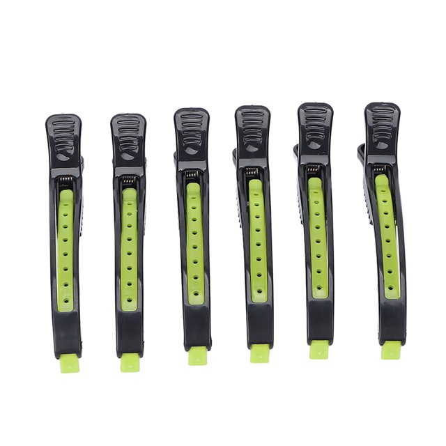 6pcs Professional Hair Clip Set, High Performance Spring, No Deformation for Hair Styling, Haircut, Makeup, Facial