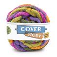 thumbnail image 1 of Lion Brand Cover Story Thick & Quick Yarn #7 Jumbo Polyester Yarn 300g/36m 1 Ball, 1 of 8