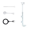 thumbnail image 1 of koolsoo Feeder Tube Kit Acrylic Easily Install Clear Tank Feeding Supplies L, 1 of 10