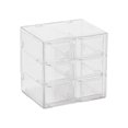 thumbnail image 3 of Mini Drawer Bead Organizer, Small Organizer with Drawers, Vanity Desktop Storage 6 Drawers, 3 of 7