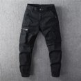 thumbnail image 2 of Men's Cargo Pants For Everyday Casual Outdoor Activities Comfortable Relaxed Fit With Zipper Details Perfect For Spring And Summer, 2 of 6