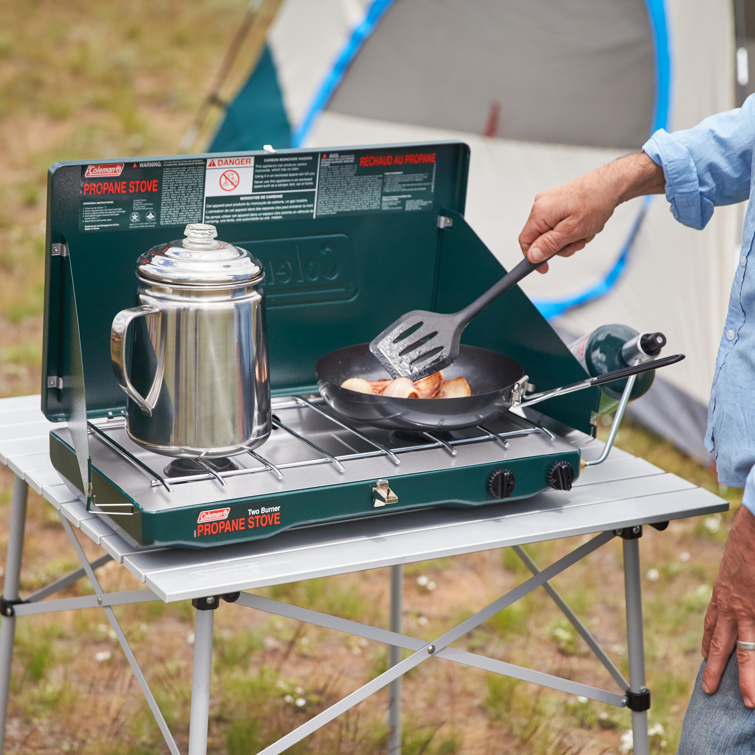Coleman Classic Propane Gas Camping Stove, 2-Burner - Walmart.ca