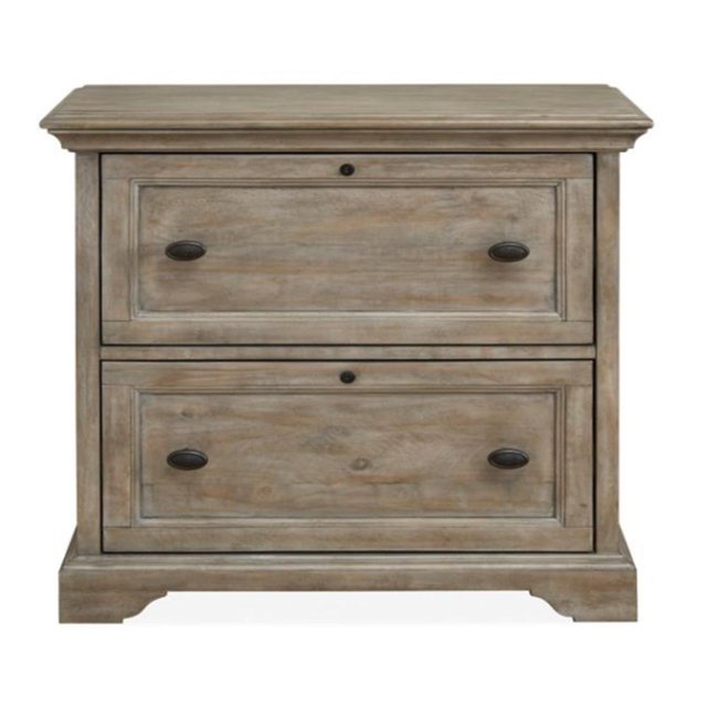 Magnussen Classeur Latéral Tinley Park en Gris Queue d'Aronde