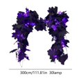 thumbnail image 3 of Battery Operated Maple Leaf String Lights With Simulated Greens For Indoor Outdoor Halloween Party Decoration 118.11 Inches Length 0.15 Lb Weight, 3 of 6
