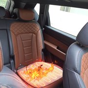 Dvkptbk Heated Cushion Automobile Heating Cushion Down Pad Heating Small Pad 12V Heating Pad USB Heating Pad Electric Blankets