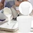 thumbnail image 3 of 5pcs Plastic Bucket With Handle Water Bucket Portable Lidded Bucket Wash Bucket for Farm 2L, 3 of 6