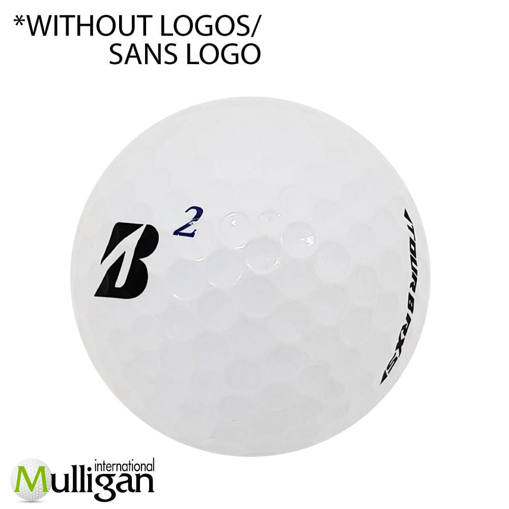 Mulligan - 48 Bridgestone Tour B RXS (B) 5A Pristine Recycled Used Golf Balls, White