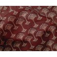 thumbnail image 4 of oneOone Silk Tabby Fabric Floral Block Print Fabric BTY 42 Inch Wide, 4 of 4