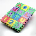 thumbnail image 4 of Bingirl 36 Pieces Child Cartoon Letters Numbers Foam Play Puzzle Mat Floor Carpet Rug for Kids Home Decoration, 4 of 7