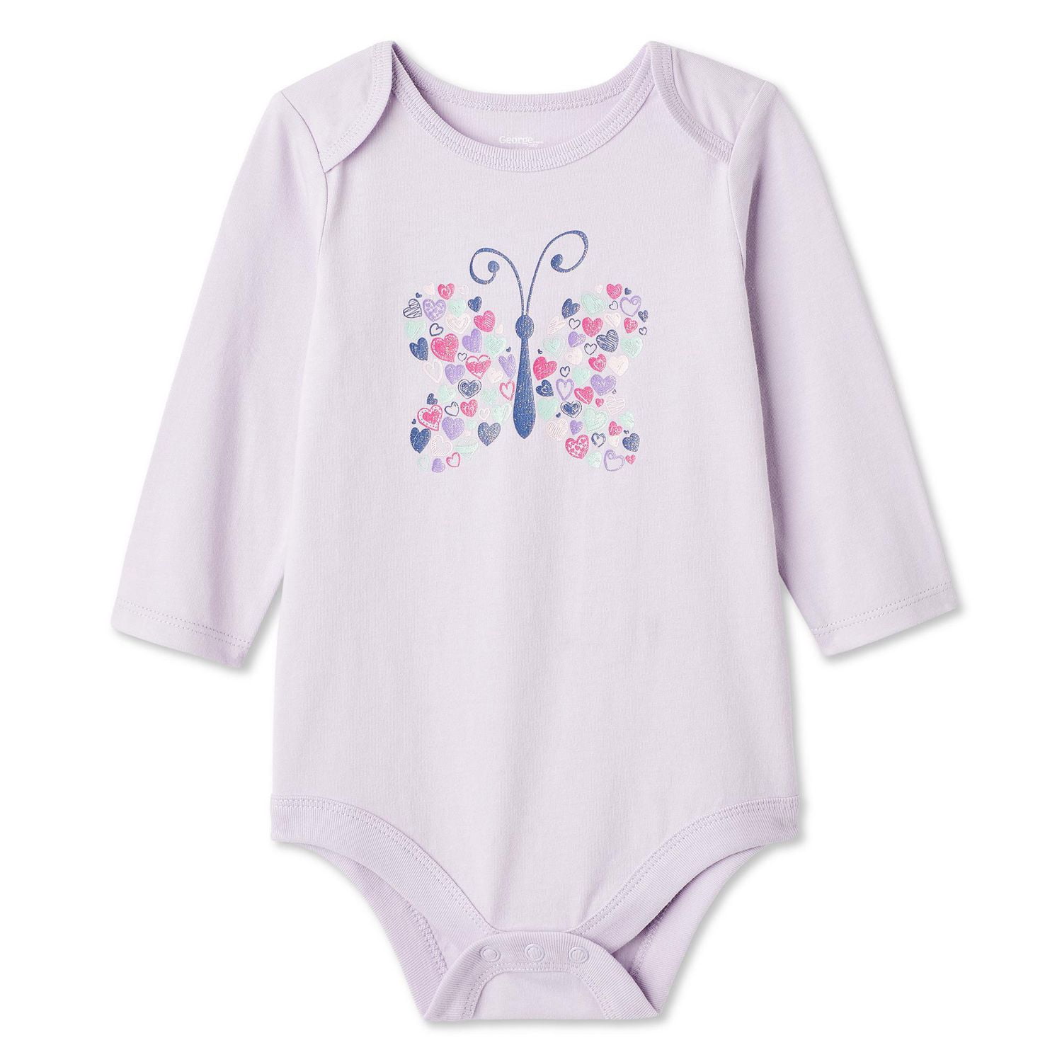 Cache-couche avec imprimé graphique George pour bébés filles