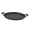 thumbnail image 4 of Round Cast Iron Frying Pan,Cast Iron Griddle Reversible Cast Iron Grill Cast Iron Griddle Unmatched Quality, 4 of 8