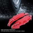 thumbnail image 4 of Cache d'Étrier de Frein, Alliage d'Aluminium 2 Pcs/ensemble Protection d'Étrier de Frein Antioxydisation pour Moyeu de Roue de Voiture 16-17 Po, 4 of 8