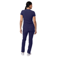 thumbnail image 2 of Adar Addition Go-Basic Scrub Set For Women - Slim V-Neck Scrub Top & Skinny Cargo Scrub Pants, 2 of 7