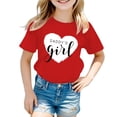 thumbnail image 1 of TZEWGL T-Shirts For Toddler Cute Graphic Round Neck Short Sleeve Clothes For Kids size 3-4T, 1 of 5