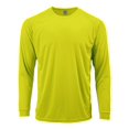 thumbnail image 1 of Long Islander T-Shirt de Performance à Manches Longues, m, Vert Sécurité, 1 of 1