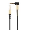 thumbnail image 2 of Headphone Cable, Earphone Cable Portable Durable  Cables 3.5mm 119cm Weaving Headset Cable, For Mobile Phone Laptops, 2 of 8