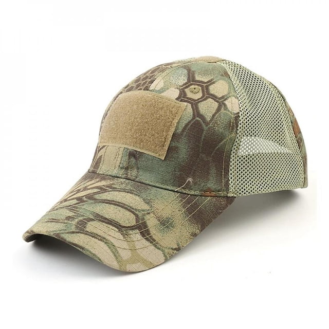 Chapeau de Baseball Randonnée Camping Réglable Casquette à Pointe en Maille Coton Chapeau de Baseball