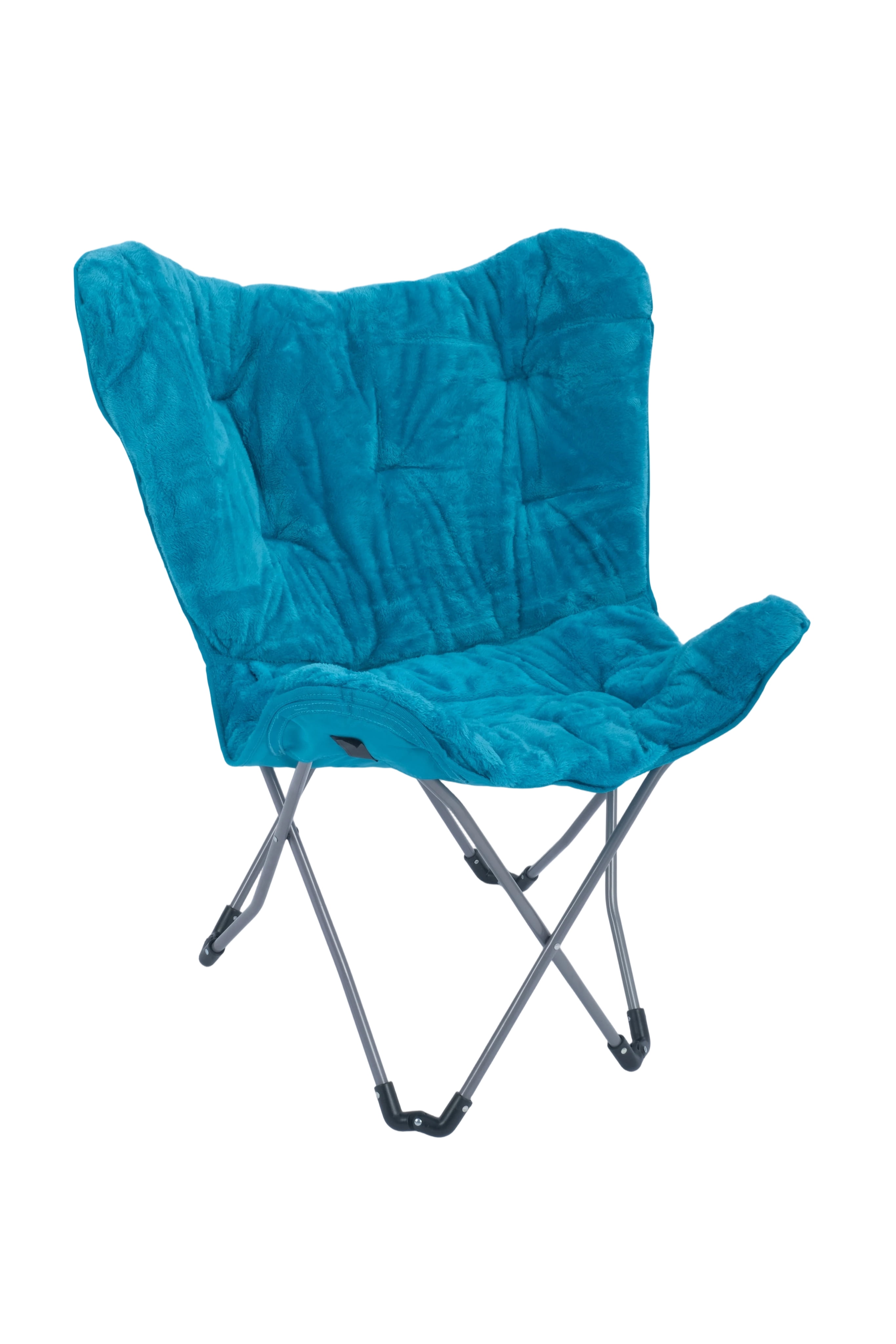 Mainstays Chaise papillon pliante, bleue