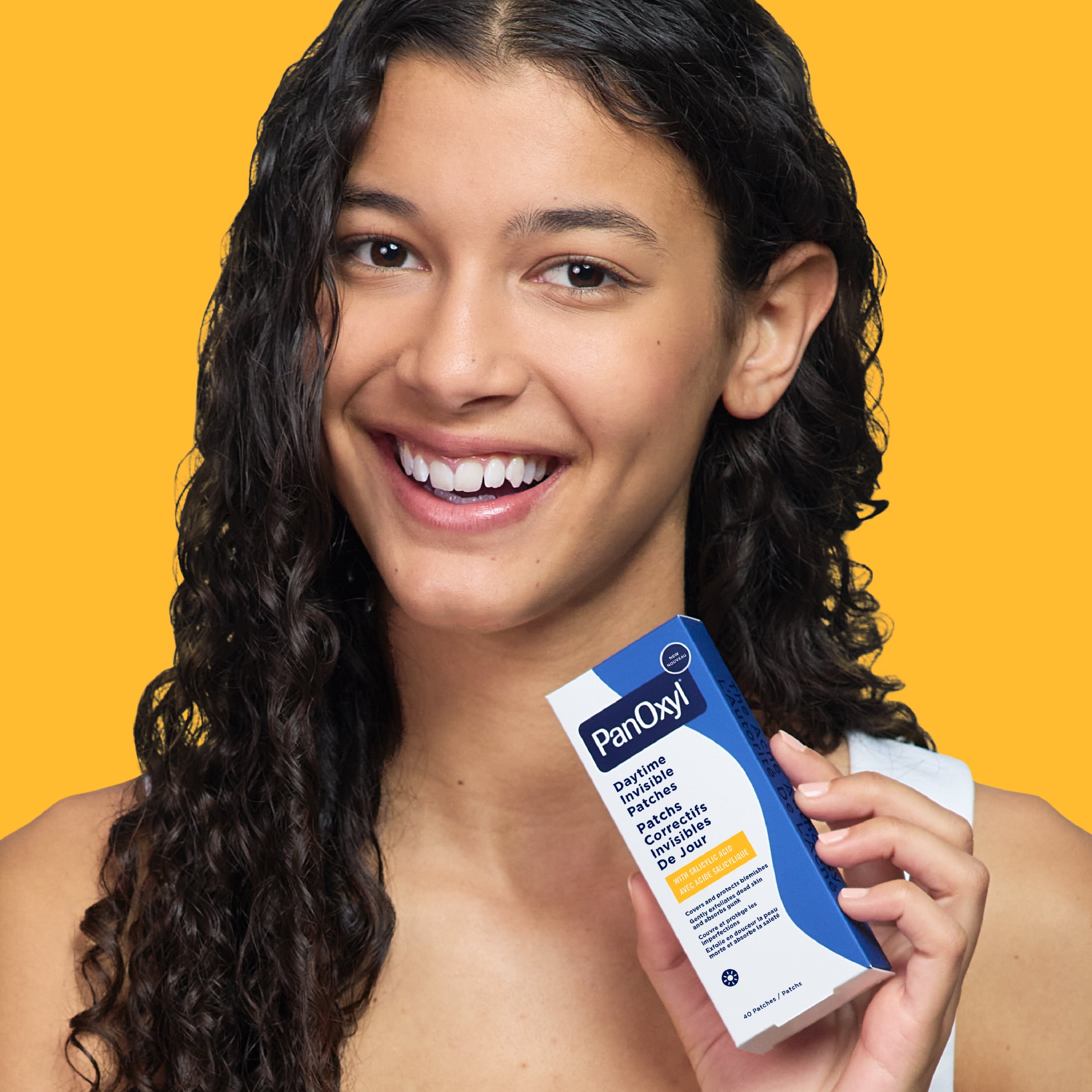 PanOxyl Patchs Correctifs Invisibles de Jour, Protection des Imperfections, Sans Latex