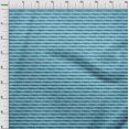 thumbnail image 4 of oneOone Cotton Poplin Twill Teal Blue Fabric Stripes Sewing Craft Projects Fabric Prints By Yard 56 Inch Wide, 4 of 5