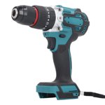 Conducteur d'impact, 2 Perceuse sans fil à vitesse variable avec LED Lumière pour la construction