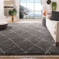 thumbnail image 1 of Safavieh Moroccan Fringe Alastar Geometric Shag Area Rug, 1 of 2