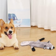 MTBLYS Jouet de chien durable Résistant à l'échec Duck Design 52X9.5Cm Linge de maison Tough Jouet Denting Strong Chewers Indoor Interactive Play