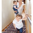 thumbnail image 2 of Leaves Collection Contemporary, Cozy, Vibrant and Soft Stair Mats & Rugs, 9'' x 28'', 2 of 7