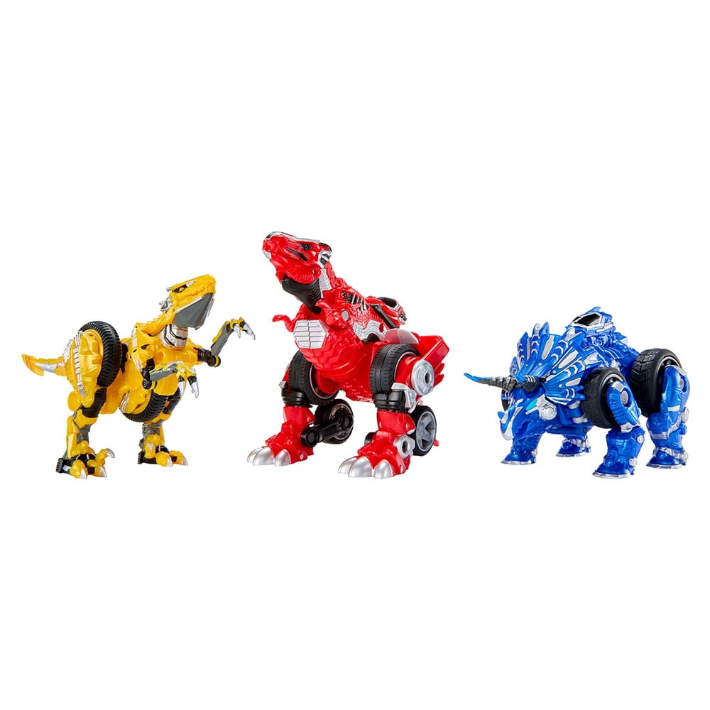 Dinosaure Armorsaurs Evolver Cobalt se transformant en véhicule-jouet, figurine Dino 2 en 1 avec transformation à plusieurs étapes, enfants, garçons, filles, âge 6 ans et +