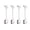 SL, variant on Chmadoxn Soup Spoons Stainless Steel Milk Coffee Spoons Dessert Ice Cream Fruit Spoon Teaspoon Accessories Tableware Gift Spoon Teaspoon
