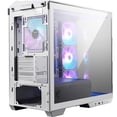 thumbnail image 3 of MSI MAG PANO M100R PZ WHITE Micro ATX Gaming Case, Support Back-Connect Motherboard , 270-degree Panoramic Display, 3 of 5