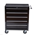 thumbnail image 4 of Chariot à Outils Roulant en Acier de 31 Pouces Armoire de Rangement Coffre Boîte à Outils avec 5 Tiroirs, 4 of 9