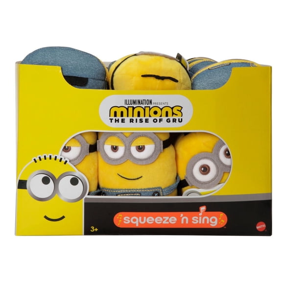 Minions Assortiment Peluche Presse et Chante