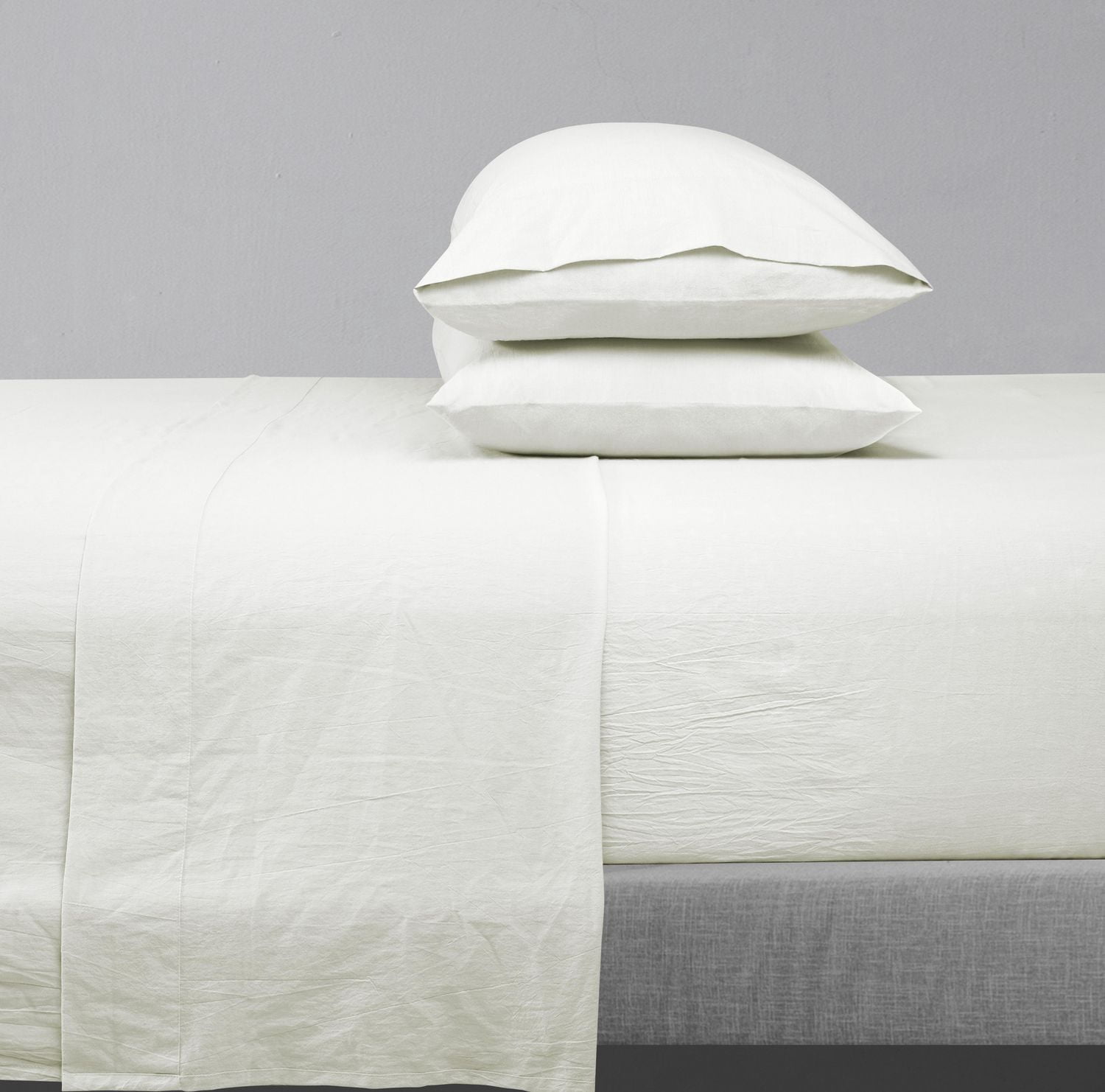 Cotton Solid Prewashed sheet Set