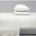 thumbnail image 1 of Ensemble de draps en coton solide prélavé, 1 of 1