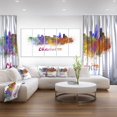 thumbnail image 3 of Design Art Charlotte Skyline Canvas Print, 3 of 3