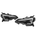 thumbnail image 4 of Led Headlights Dynamic Headlights Projector Headlights Daytime Running Light Yaa-ft86-0297 VLAND LED Projector Dynamic Headlights Dual Beams Fit For  BRZ  FRS 20122020 LHD, 4 of 8