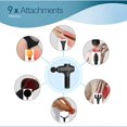 thumbnail image 3 of facefd 9x Massage Heads Plug-N-Play Massage Attachments Massage Massager Tools Point Vibration, 3 of 9