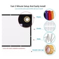 thumbnail image 4 of Portable Projector Screen HD Home Theater Curtain 84/100/120/150 Inches Projection Screens For Home Outdoor Projector Curtain ,Easy to Use, 4 of 5