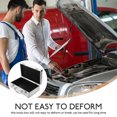 thumbnail image 3 of FELTECHELECTR Heavy Duty Plated Silver Tools Storage Box Portable Tool Case with Strong Carry Handle, 3 of 8