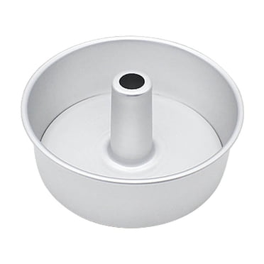 6Inch/8Inch Angel Food Cake Pan With Removable Bottom Aluminum Round Tube Pan Chiffon Cake Baking Tin Removable Bottoms Flat & Tube Anodized Aluminum Alloy Rustless Angel Cake Cake Mould