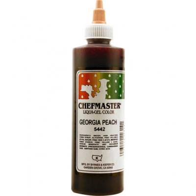 Chefmaster Liqua-Gel Food Colour - Georgia Peach, 10.5 oz