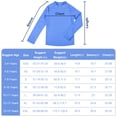 thumbnail image 3 of BIG ELEPHANT 3 Pack Kids Rash Guard Swim Shirt UPF 56+ Long Sleeve Rashguard Swimwear Surf Tops Sun Protection for Boys Girls, 3 of 5