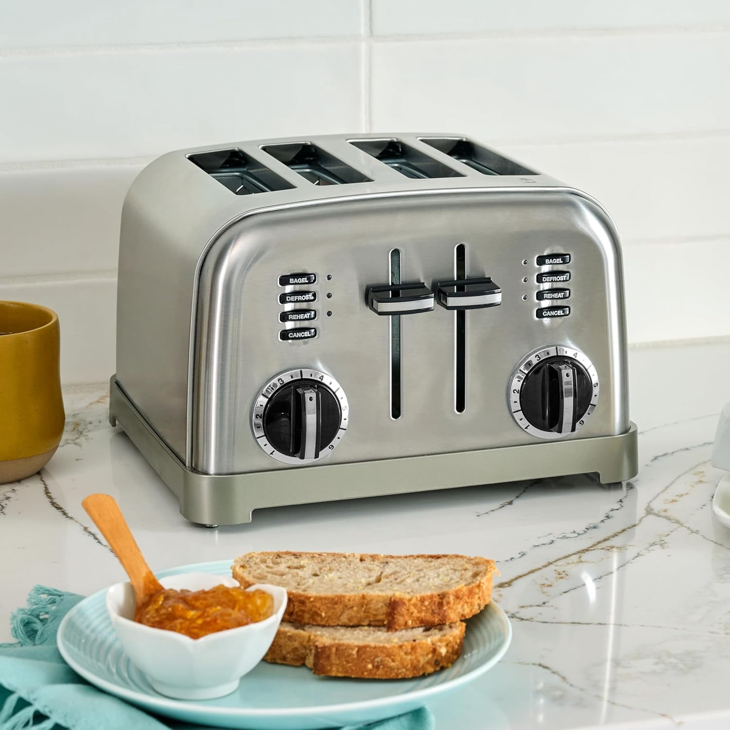 Grille-pain Métal classique 4-tranches Cuisinart