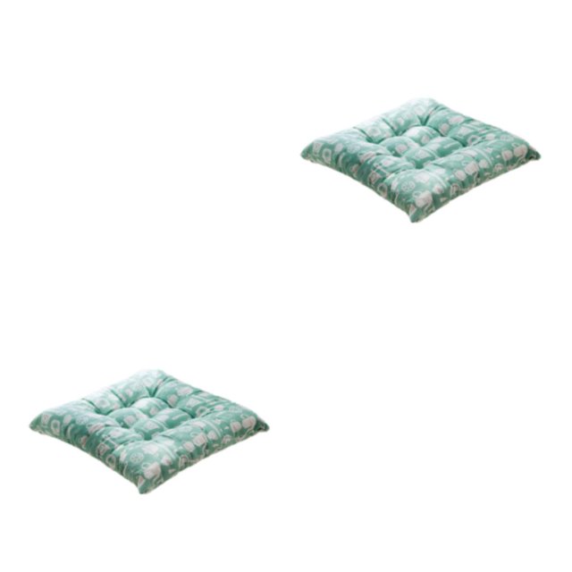Wweixi Cushion Pad For Square Chair - Soft And Comfortable Wide Range Of Uses Square Chair Cushion tableware 2Set