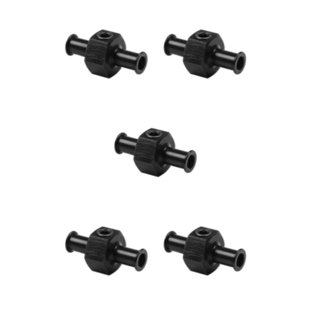Baohd Nitrous Pressure Gauge Adapter Simple And Effective With Seal Gauge T High Durability black 5Set