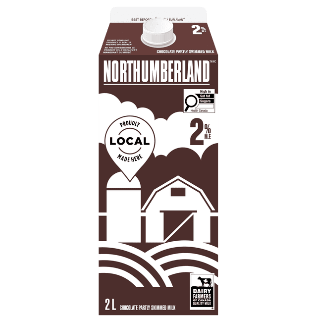 Northumberland 2% Chocolate Milk 2L